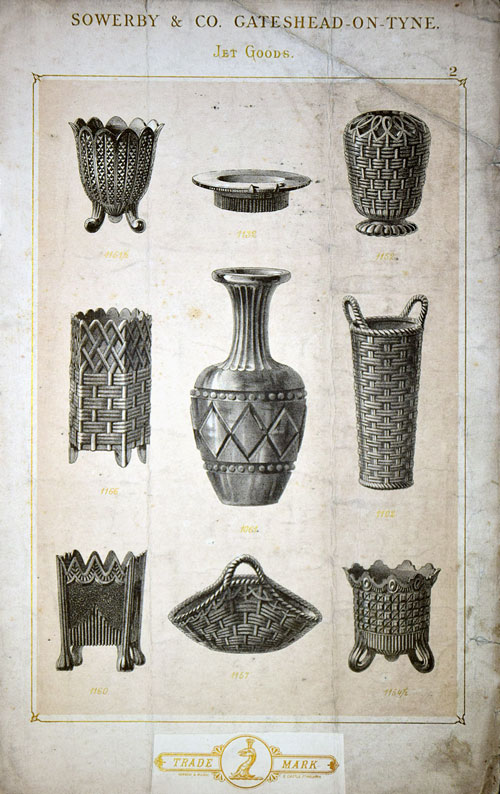 Sowerby Vitro-Porcelain Glass Pattern Book- 1879