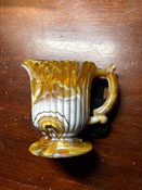 Val St Lambert creamer