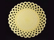 Sowerby glass aesthetic yellow, glass ribbon plate